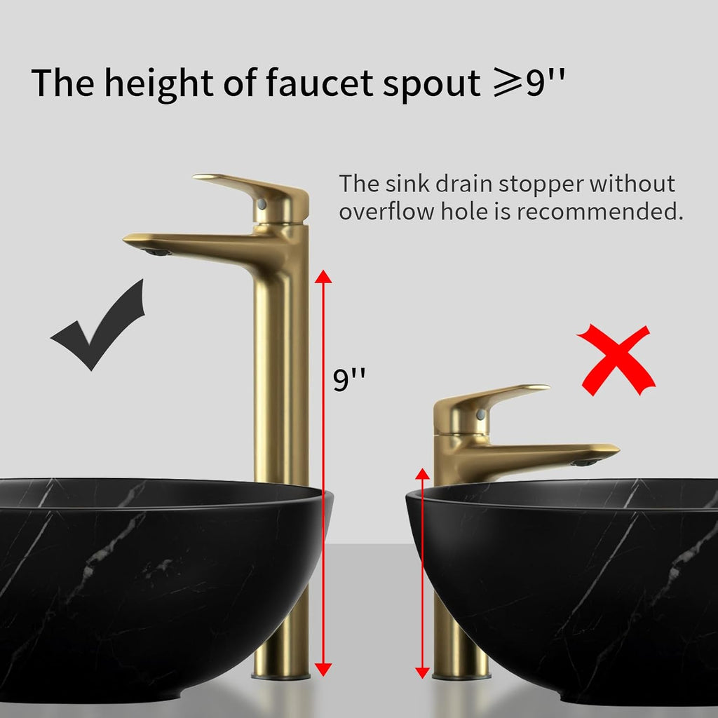 30' Floating Bathroom Vanity with Sink Combo, Modern Vanity with Vessel Sink, Wall-Mounted Plywood Bathroom Vanity Cabinet with Doors, Black Countertop and Round Basin,Brown Oak