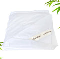 YOUR MOON Luxurious Summer/Spring Lightweight Mulberry Silk Comforter King Size,100% Natural Long Strand Silk Fill Duvet, Luxury Bedding, Cooling Rayon Derived from Bamboo Shell (White)