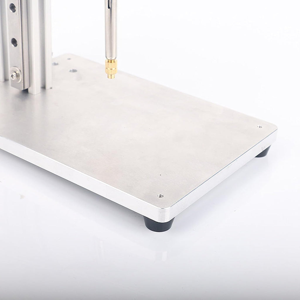 Vertical Heat Pressing Machine, Vertical Heat Set Insert Tool, Multi-Directional Adjustment, with Heat Set Tips M2-M8, for Plastic and 3D Printing Components