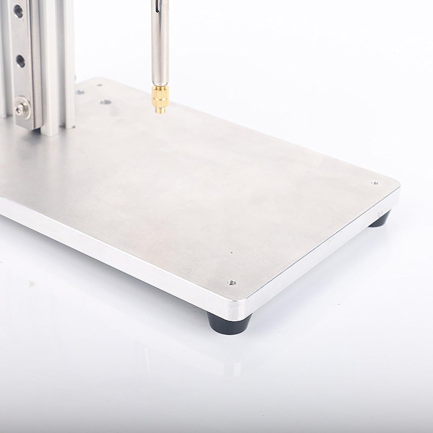 Vertical Heat Pressing Machine, Vertical Heat Set Insert Tool, Multi-Directional Adjustment, with Heat Set Tips M2-M8, for Plastic and 3D Printing Components