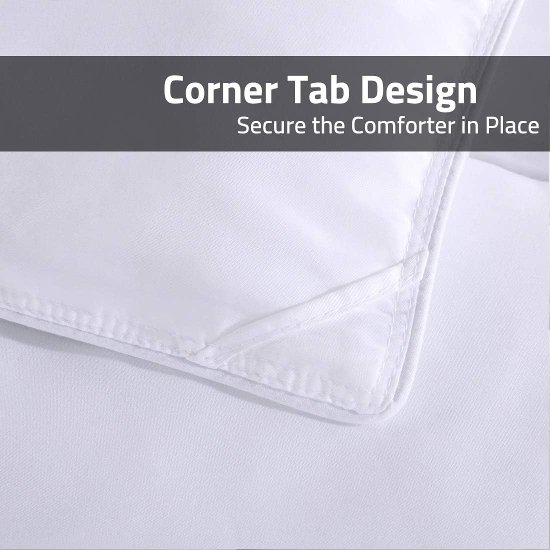 Cooling Viscose from Bamboo Down Alternative Comforter, All Seasons (Silky Soft and Silent Viscose from Bamboo Shell) Down Alternative Duvet Insert (Twin XL Size, 68x90)