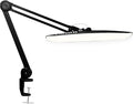 Neatfi XL 2200 Lumens 20W LED Desk Lamp with Clamp – Adjustable Color Temperature | 4-Level Dimmable Light | Home Office, Crafts & Workbench | 20-Inch Wide Head (Black, CCT with Clamp)
