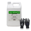 Agrisel GlyPhoSel Plus Weed Killer, Post Emergent, Long-Lasting Action, Eliminates Tough Weeds from Leaf to Root, For Non-Crop Areas, Pet Safe, Includes 3-pack of Agrisel Protective Gloves, 128 Ounces