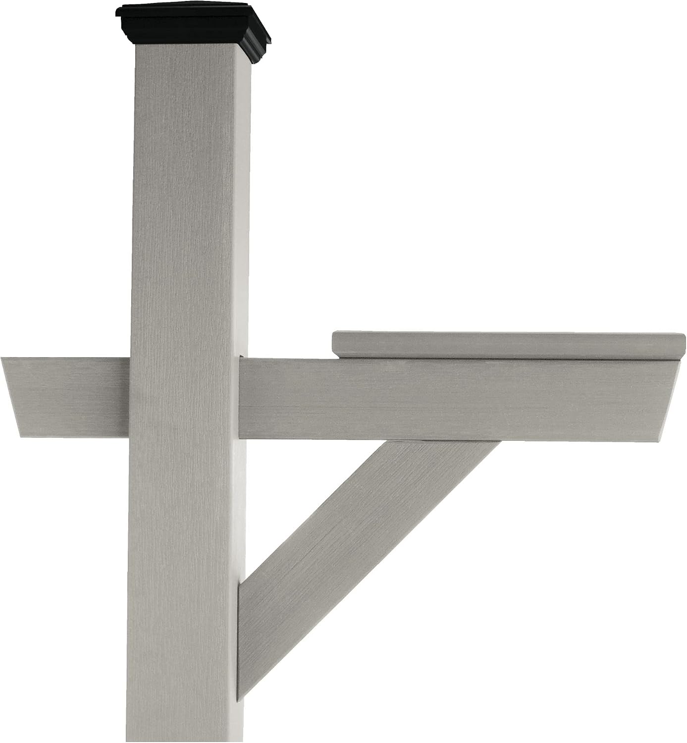 Highwood Hazelton Mailbox Post, Harbor Gray