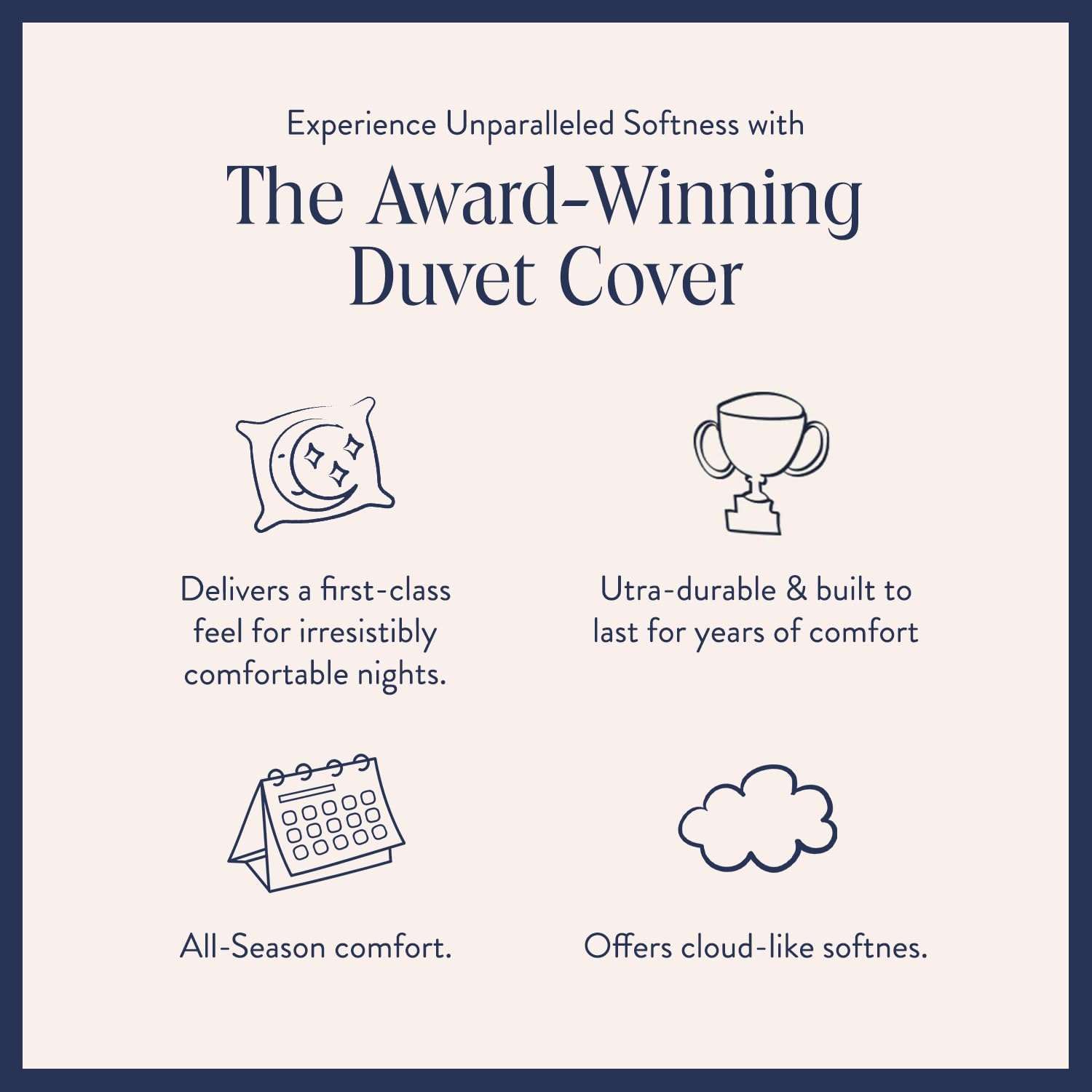 Brooklinen Luxury Sateen Duvet Cover Set - 100% Cotton, Full/Queen Size in Pebble - Includes 1 Duvet Cover and 2 Standard Pillowcases - Best Full/Queen Duvet Covers