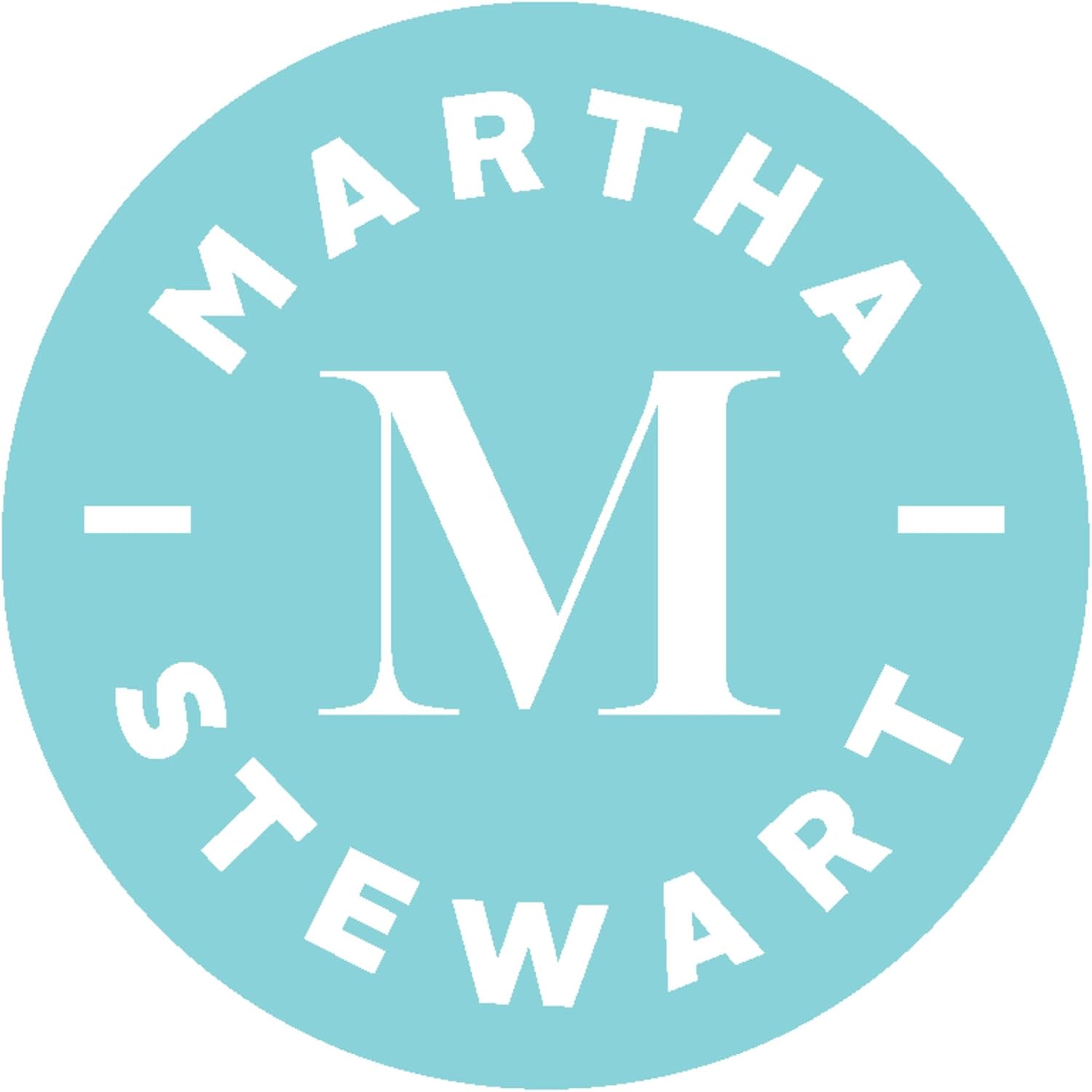 Martha Stewart - King Duvet Cover Set, Crisp & Smooth Bedding with a Cotton Percale Lightweight Feel, Reversible 3 Piece Bed Set with Matching Pillowcases (Simple Scallop Blue)
