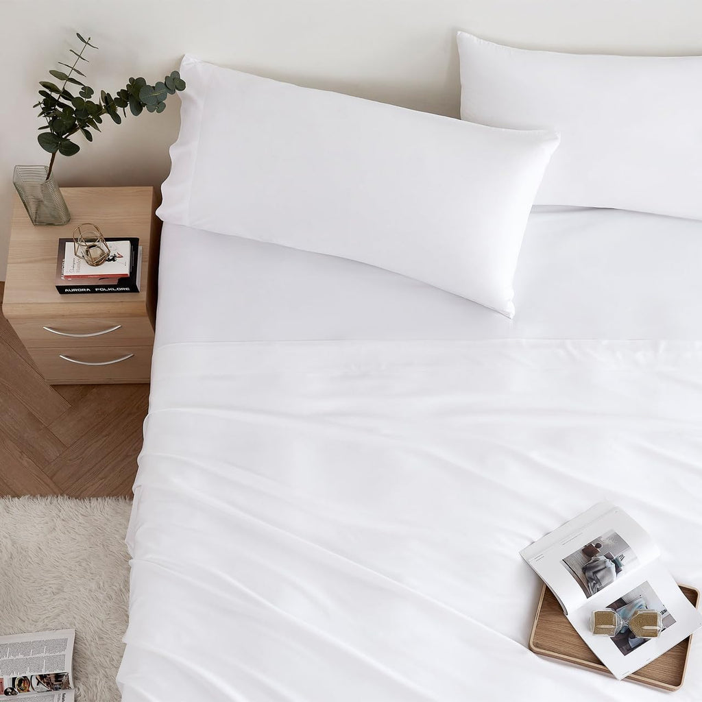 Byourbed Snorze® Cloud Sheet Set - Coma Inducer® Ultra Cozy - Queen in White