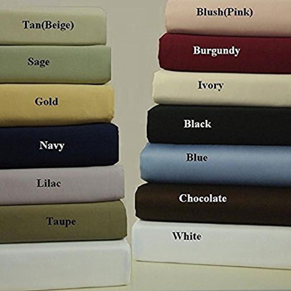 Royal Hotel Bedding Cotton Duvet Cover Set Full Size Blue Solid with Comforter Insert, Down Alternative Comforter Set, 300 Thread Count, Soft Cooling Breathable Bedding, 4 Piece