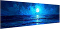 Diamond Painting Sky Diamond Art Kits for Adults, Dimond Art Painting Moon Mosaic Kits for Beginner, DIY Full Square Drill Large Gem Arts and Crafts, Home Wall Decor, Gifts for Women 88x32 Inch Z4-33