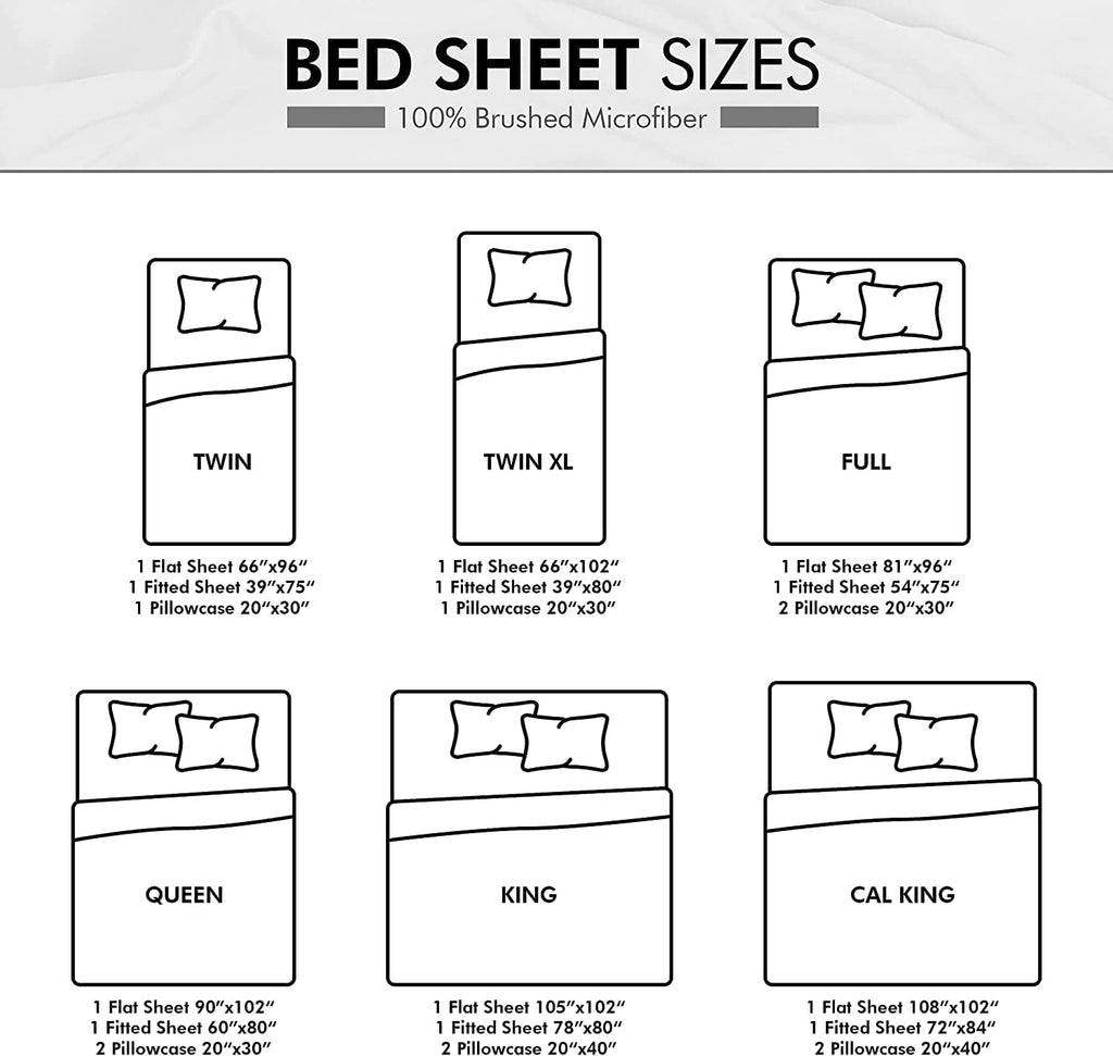 Shabby Chic Ruffle Sheets Set Queen Size, 6-Piece French Country Bedding 100% Egyptian Cotton Vintage Bed Sheet Set 15 Inch Deep Pockets Ruffled Bed Sheets White Solid