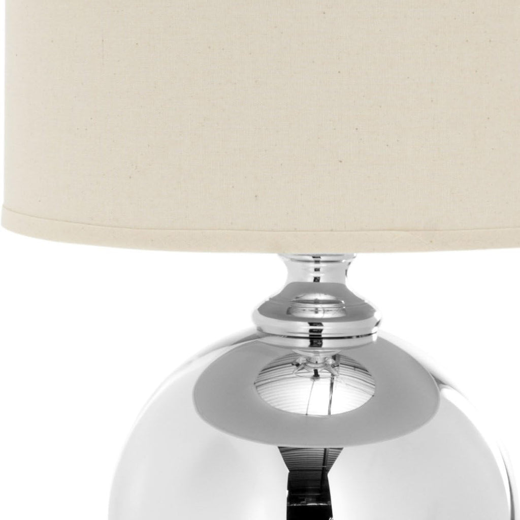 SAFAVIEH Lighting Collection Icott Modern Mercury Glass 28-inch Bedroom Living Room Home Office Desk Nightstand Table Lamp (LED Bulb Included)