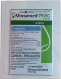 Monument 75 WG Selective Herbicide for Warm Season Turf Grasses-Box of 25 grams (5x5gm packets)