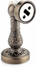 Bronze Retro Zinc Alloy Magnetic Door Stop Stopper Holder Catch Floor Fitting with Screws for Family Home Etc
