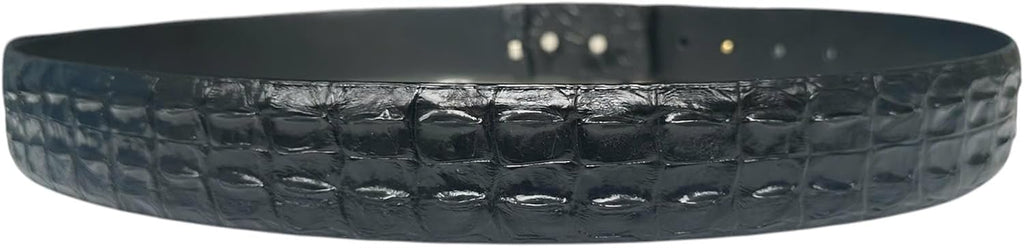Genuine Alligator Leather Belts Buckle for Men, Crocodile Skin Belt for Mens