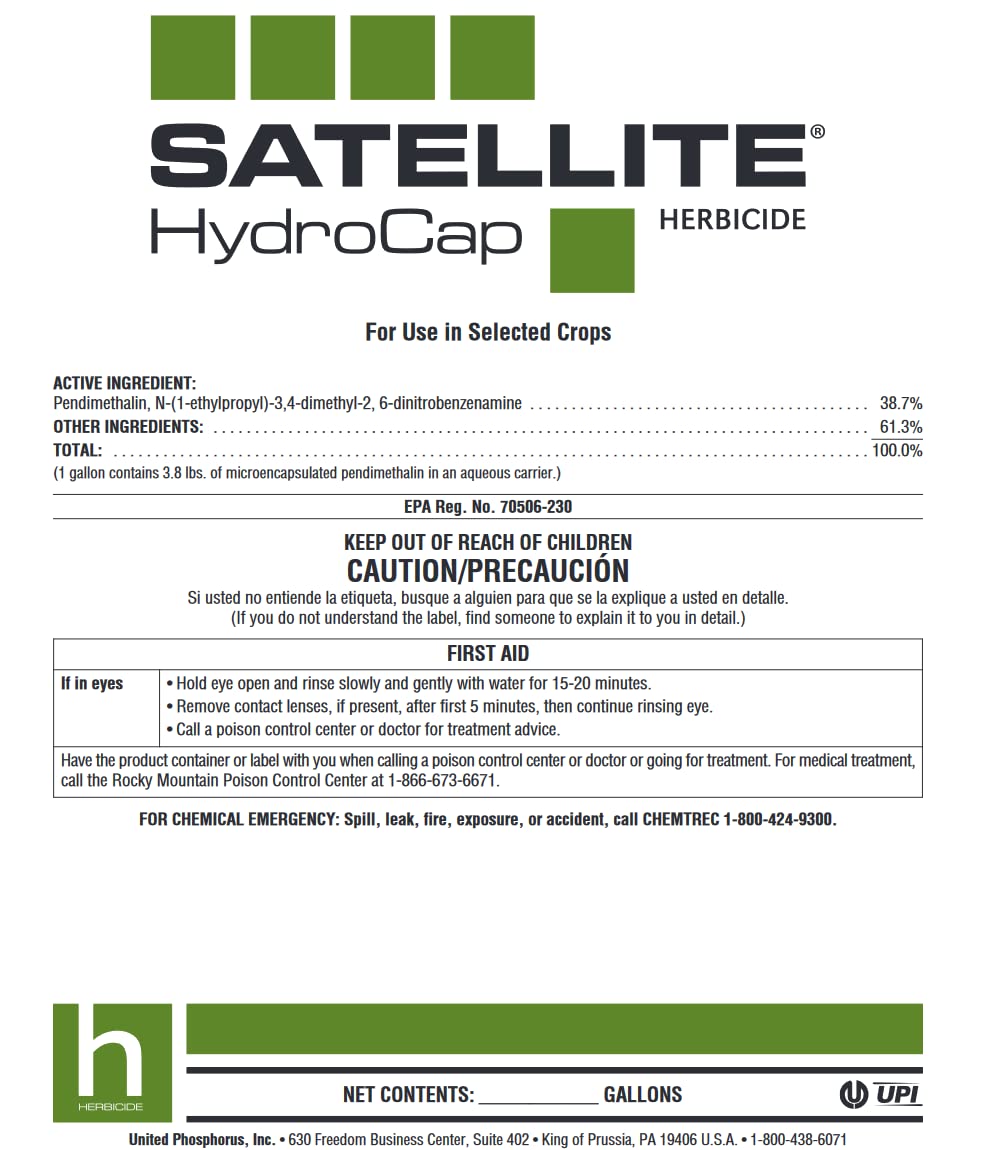 Satellite Pre Emergent Herbicide (2.5 gallons) by UPL (Compare to Pin Dee 3.3, Pendulum Aqua Cap) Pendimethanlin 38.7%