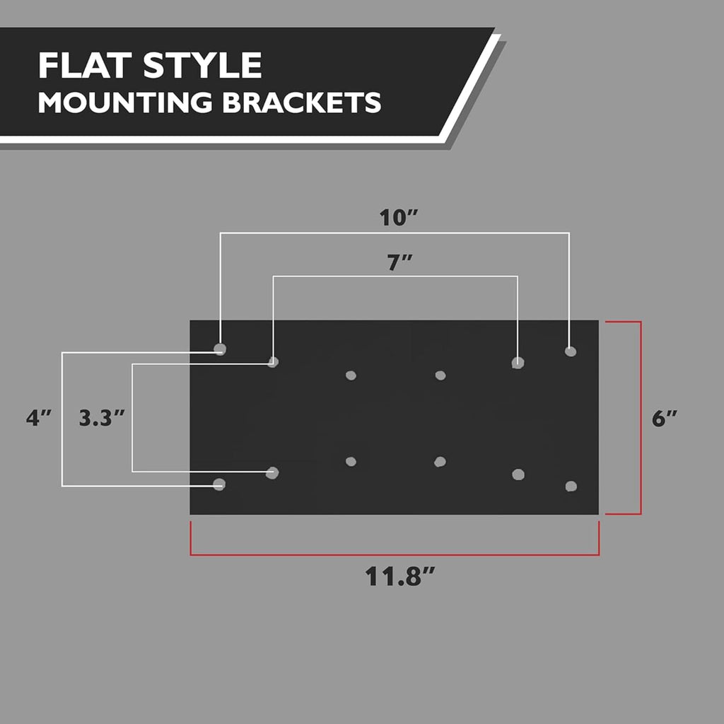 Ilyapa Double Mailbox Post for Outside - 43x4x4 inch Black Metal Dual Mailboxes Post for Outside with Universal Mounting Bracket Plate