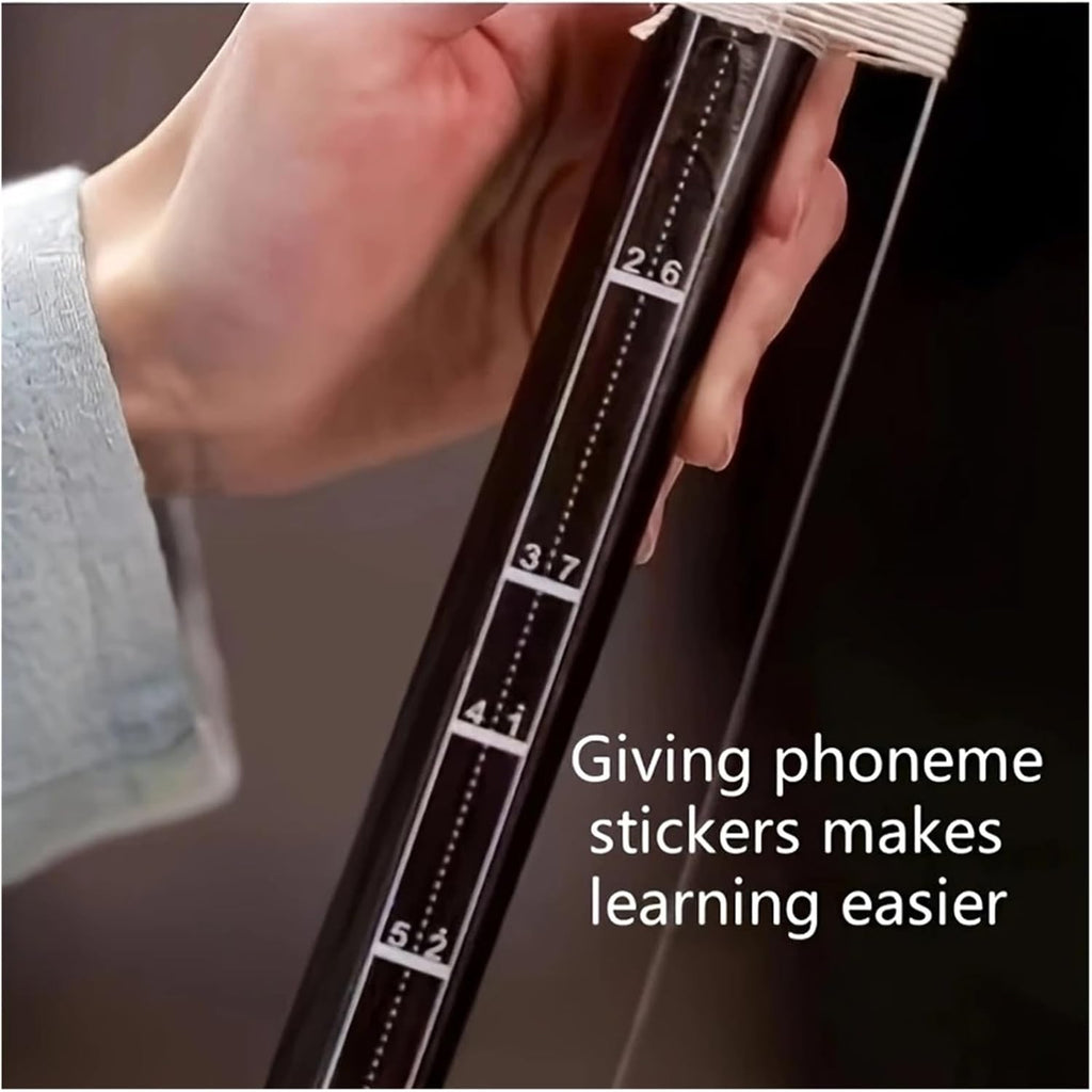 32-Inch Beginner's Erhu - Handcrafted Traditional Chinese Musical Instrument with, Zero Animal Harm, International Compliance, Worry-Free Sound, Includes Protective Case