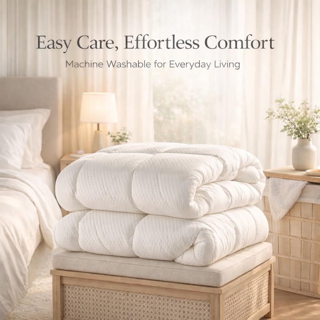 ELEMUSE 3 Inch Dual Layer Full XL Memory Foam Mattress Topper,Cooling Memory Foam & Plush Pillow Top Pad, Extra Length Pressure Relief Bed Topper for Tall Sleepers, Adjustable Bed & Studio Apartment