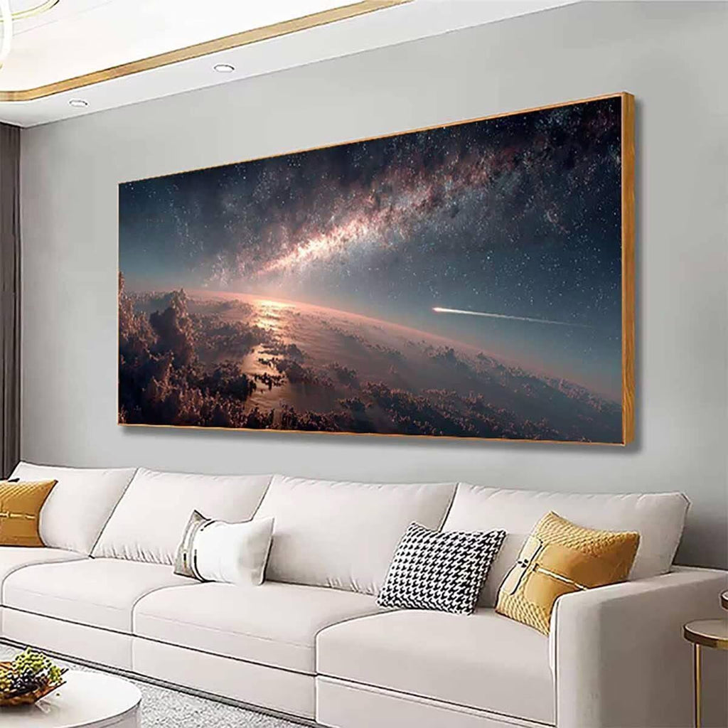 Aurora Dimond Painting Starry Sky Diamond Art Kits for Adults Beginners DIY 5D Square Full Dirll Crystal Gem Art Embroidery Paintings Crafts Picture, Home Wall Decor, Hobbies for women 40x80in w4-y15