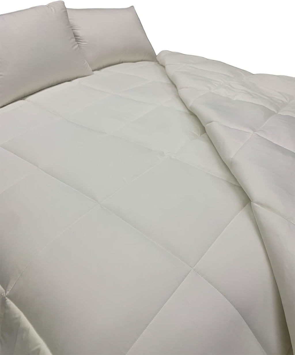 Cooling Viscose from Bamboo Down Alternative Comforter, All Seasons (Silky Soft and Silent Viscose from Bamboo Shell) Down Alternative Duvet Insert (Twin XL Size, 68x90)
