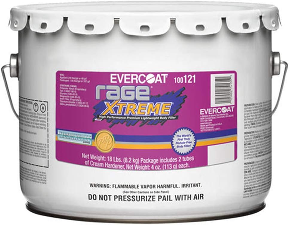 FIBERGLASS EVERCOAT RAGE XTREME MANUAL - 3G