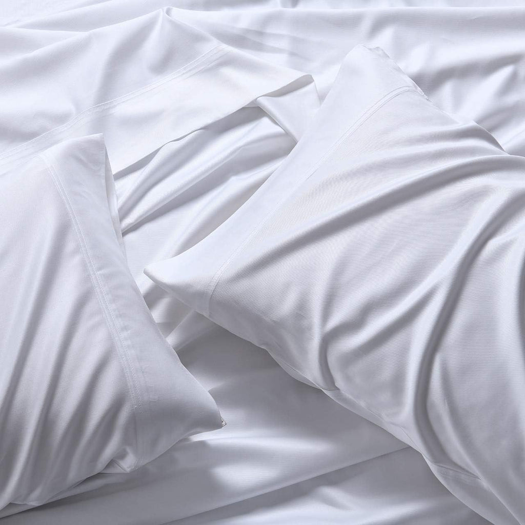 Royal Hotel Bedding ABRIPEDIC Sheets, Viscose from Bamboo, Sheet Set 600 Thread Count, Silky Soft Sheets, Viscose from Bamboo, Sheet Set, King, Taupe