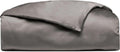 Cozy Earth Luxury Duvet Cover Queen - 100% Viscose from Bamboo - Ultra-Soft, Cooling & Lightweight Duvet Cover - Temperature-Regulating Bedding with Concealed Zip & Interior Snap Closures - Charcoal