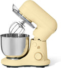 3.5 Qt Stand Mixer, 300W Powerful Motor, Tilt-Head Design with Stainless Steel Bowl, 12 Speeds, Includes Dough Hook Whisk Beater for Baking Mixing (Buttercream)