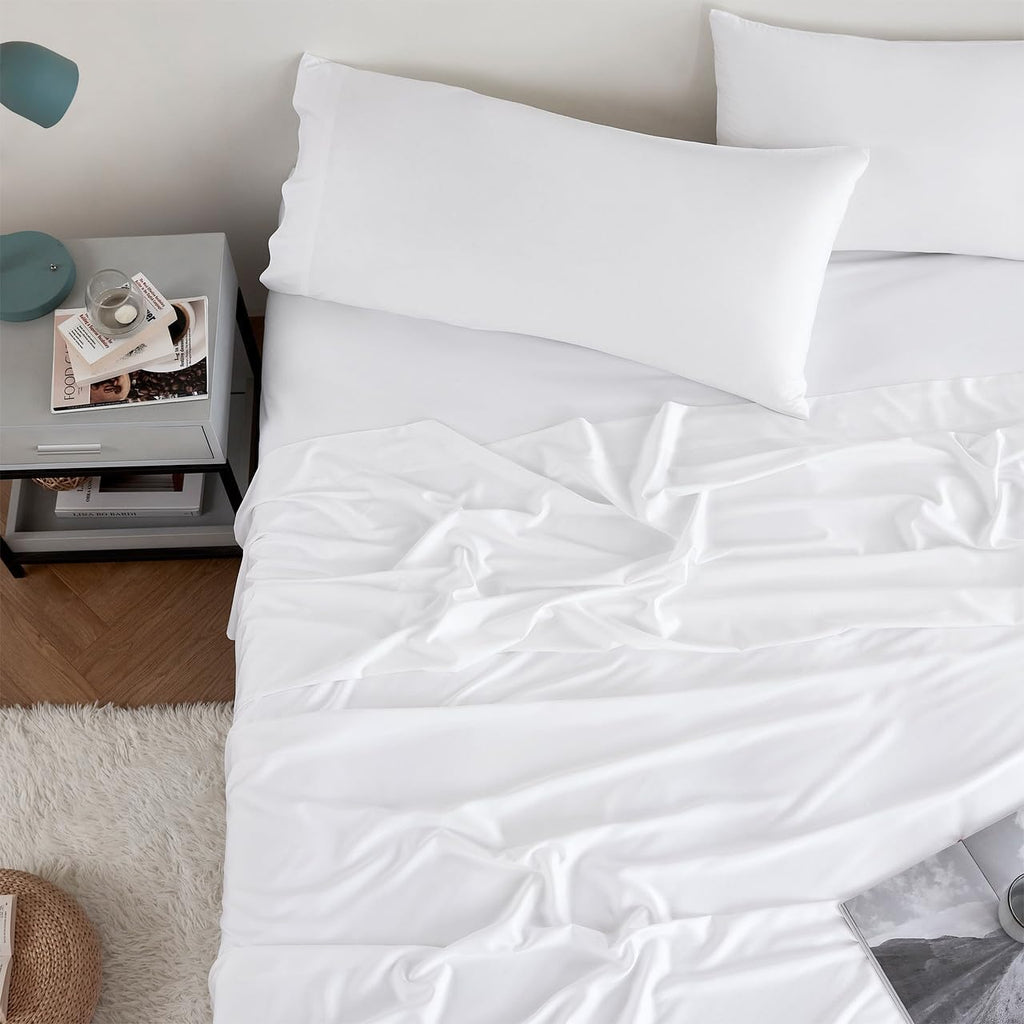 Byourbed Snorze® Cloud Sheet Set - Coma Inducer® Ultra Cozy - King in White