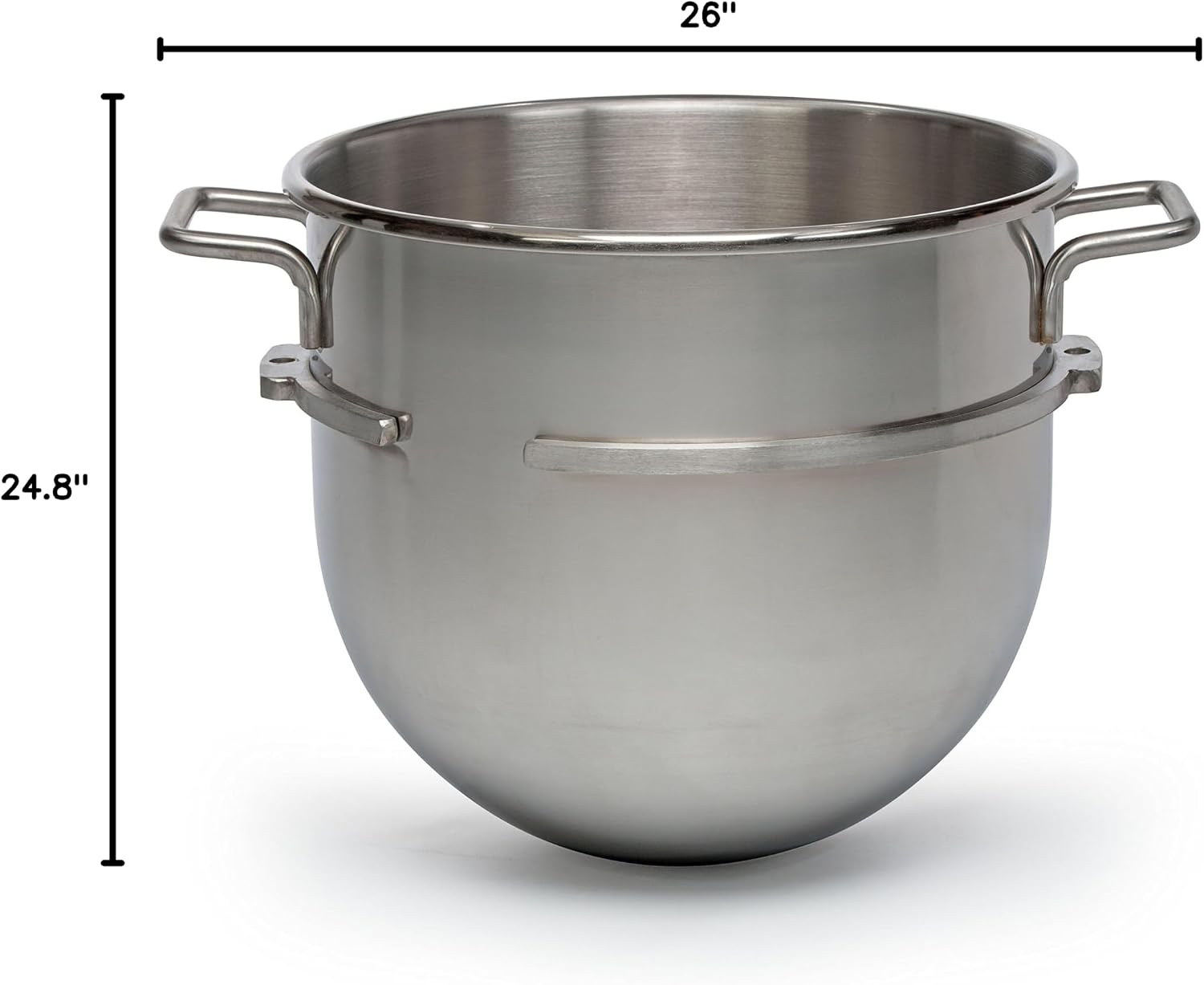 Stainless Steel Mixing bowls for kitchen Bowls– Durable, Rust-Resistant large mixing Bowl for Cooking, Baking, and Food Prep – Stackable, Easy-to-Clean, and Dishwasher Safe , (140 QT) ,V1401
