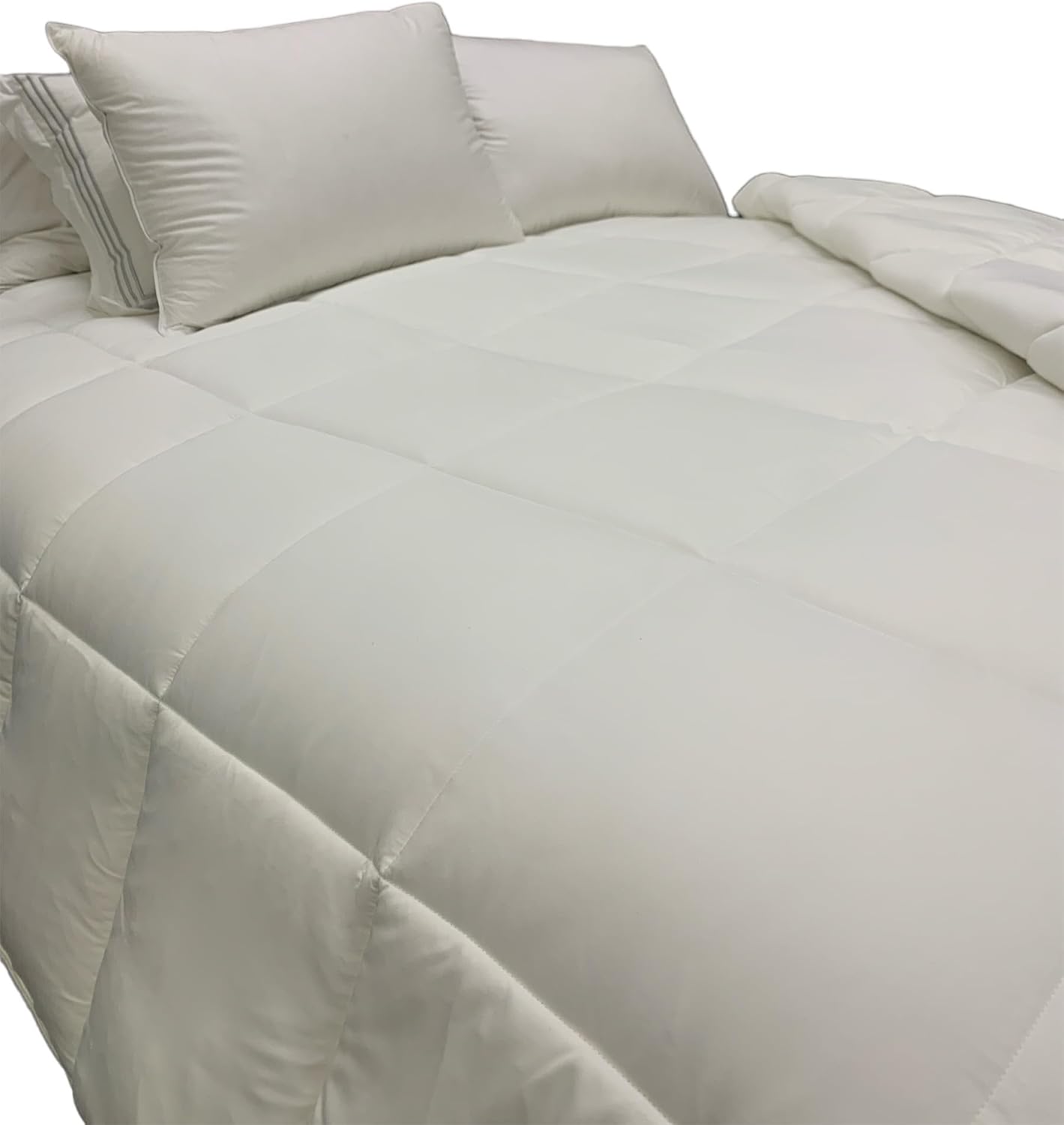 Cooling Viscose from Bamboo Down Alternative Comforter, All Seasons (Silky Soft and Silent Viscose from Bamboo Shell) Down Alternative Duvet Insert (Twin XL Size, 68x90)