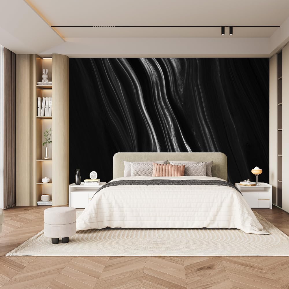 ELGADO Water Flow Texture Wall Mural, Simple Abstract Murals High Resolution Pictures Poster,Large Wallpaper Mural Wall Decor for Bedroom Living Room Tv Background Room Decor,116' W x91 H