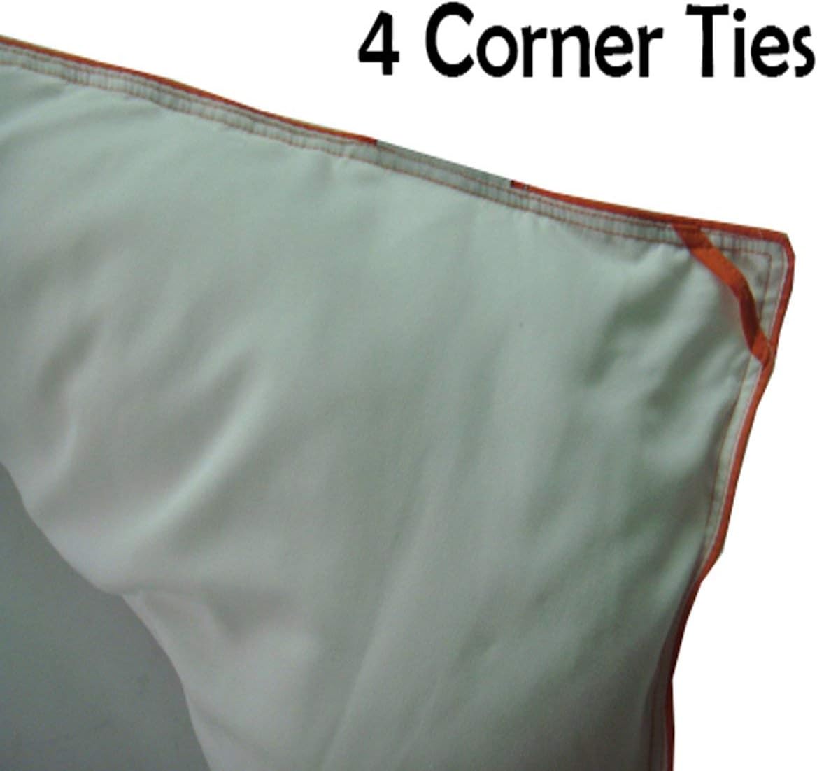 Royal Hotel Bedding King Size 300-Thread-Count Goose Down Alternative Comforter 100 Percent Cotton 300 TC Shell- 750FP - 86 oz - Solid White Down-Alt Comforter