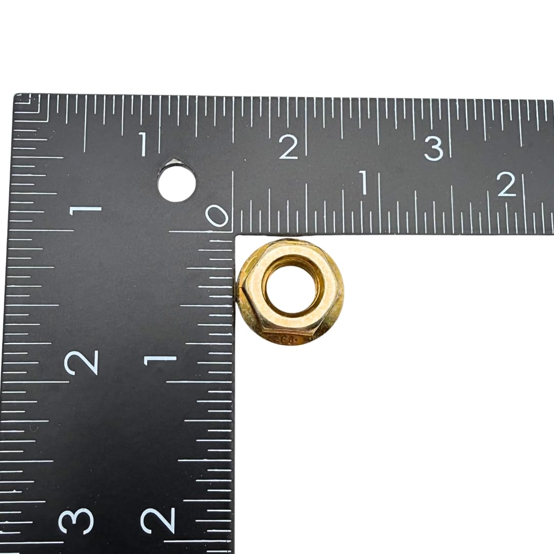 3/8'-16 Serrated Flange Nuts (1,900 Case) – Grade 8 Mechanical Locking Nuts Coarse Thread for Vibration & Shock SAE J995 0.375'