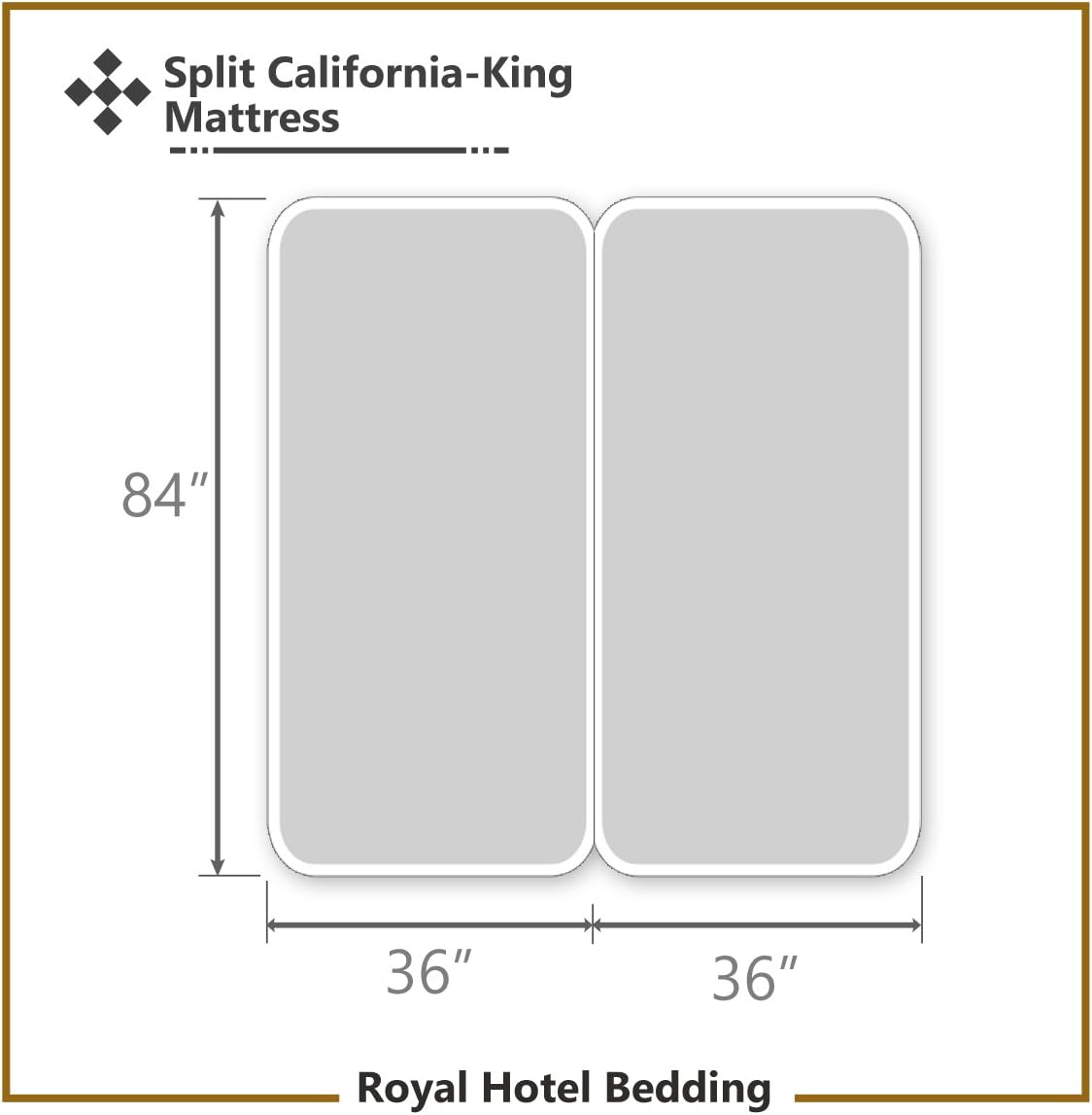 Royal Hotel Bedding 100% Natural Viscose Made from Bamboo Sheets, Soft Cooling Sheets, Breathable Hotel Sheet and Pillow Cases, 5 Piece Set - Adjustable California King Size - Split-Cal-King - Red