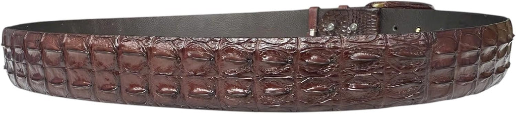 Genuine Alligator Leather Belts Buckle for Men, Crocodile Skin Belt for Mens