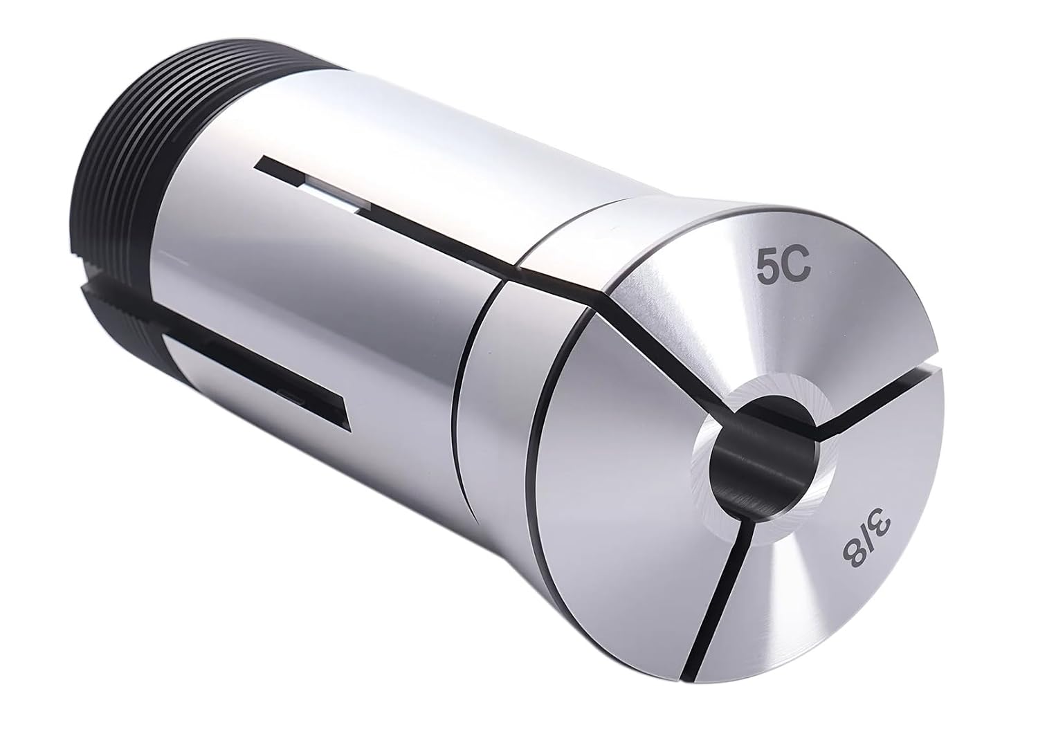 Accusize Industrial Tools 15 Pcs 1/8-1'' by 16ths 5C Precision Round Collets Hardened and Ground, 0200-0571