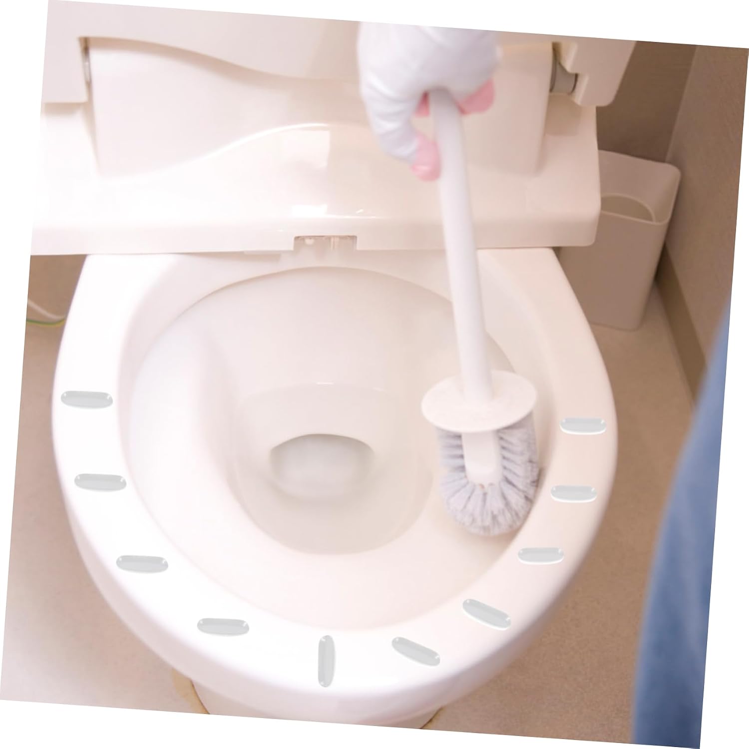 Uonlytech 100 Pcs Toilet Seat Cushion Drawer Stops Clear Cabinet Door Bumper Silicone Cabinet Bumpers Clear Bumper Toilet Bumper Bidet Bumper Attachment Bumper Pads Drawer Bumpers (As Shownx5pcs )