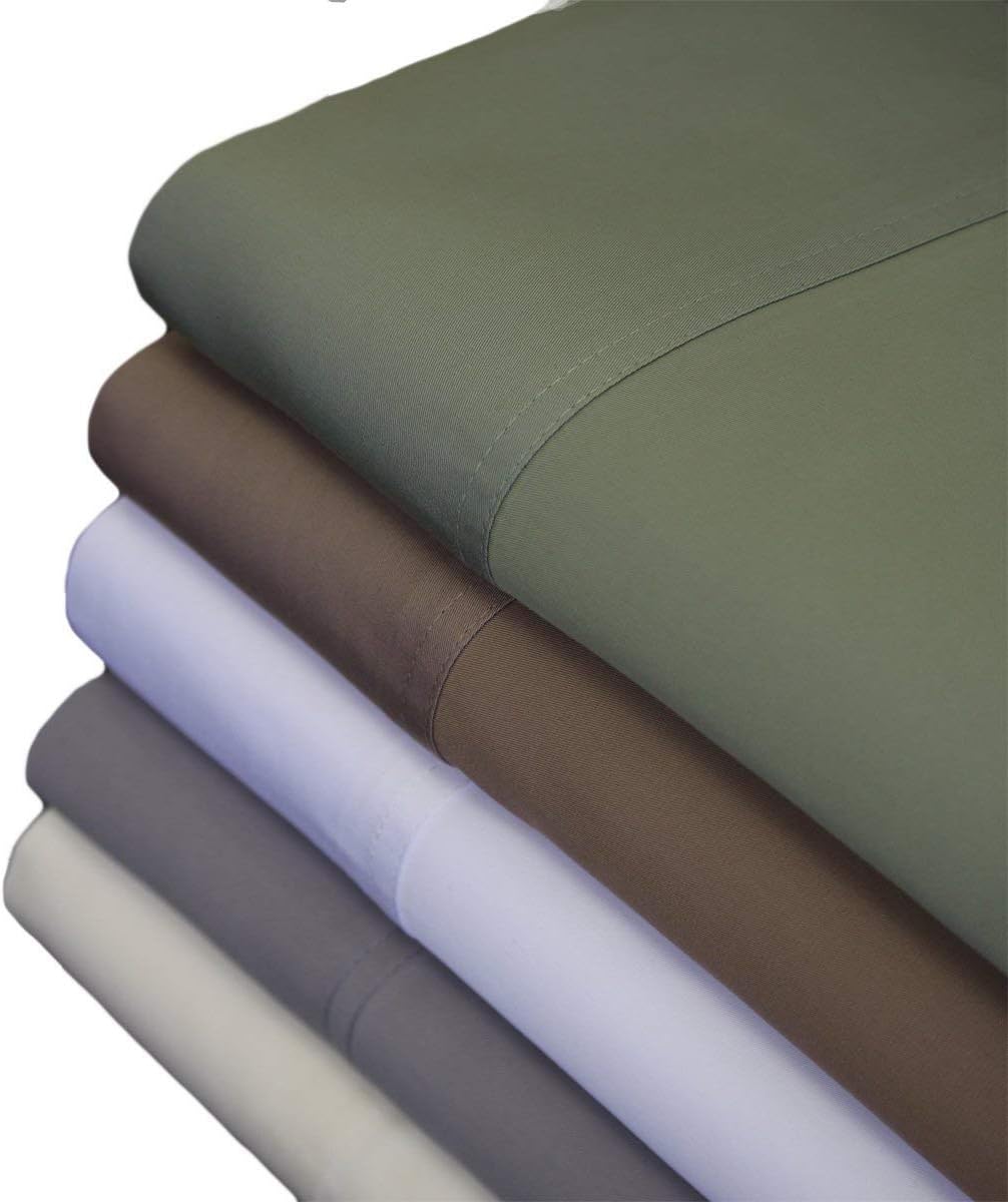 Royal Hotel Bedding ABRIPEDIC Sheets, Viscose from Bamboo, Sheet Set 600 Thread Count, Silky Soft Sheets, Viscose from Bamboo, Sheet Set, King, Taupe