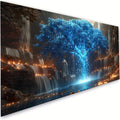 Diamond Painting Tree Diamond Art Kits for Adults, Dimond Art Paintings Waterfall Paint by Numbers Kit for Beginner, DIY Full Drill Gem Arts and Crafts Painting, Home Wall Decor 40x88 Inch R2-995