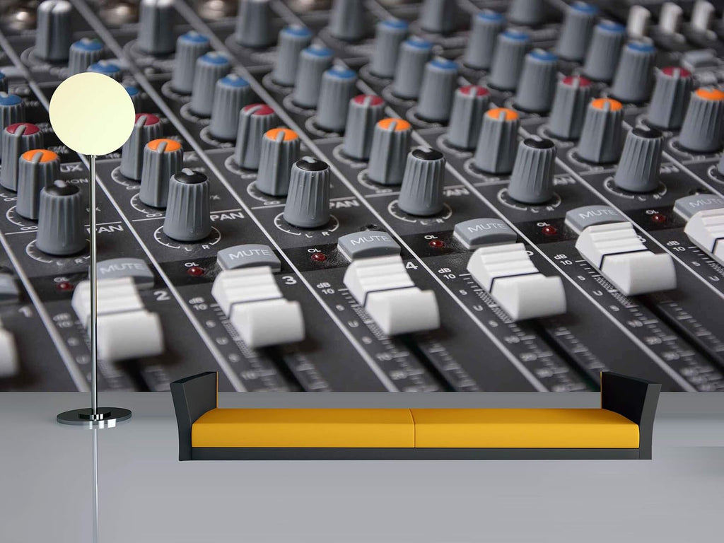 Avikalp Exclusive Awi4712 Mixer Music Instrument Song Full HD Wallpapers (6 x 5 ft)