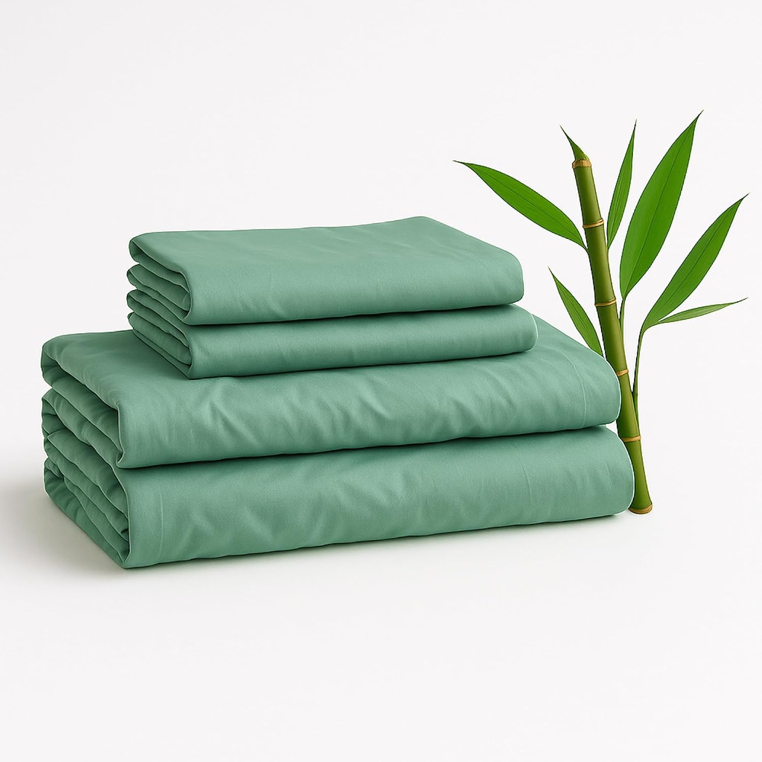 BedVoyage - Viscose from Bamboo Queen Sheet Set - Luxury Sheets Queen Size - Cooling Bed Sheets 18' Deep Pocket - Ultra Soft Sheet and Pillowcase Set `- Seaglass