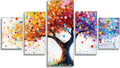 Graffiti Diamond Art 5 Piece Diamond Painting Color 5D DIY Full Round Drill Dimond Art Paintings Rhinestones Crafts for Adults Gem Painting for Home Decor, Large Artwork for Wall 48 x 100 Inch,Model87