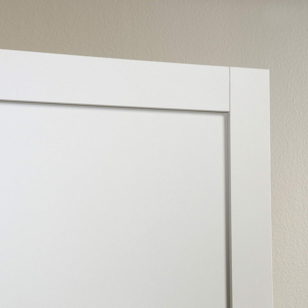 Sauder Select Multipurpose Bedroom Armoire Wardrobe Closet Pantry Storage Cabinet with Storage Drawers and Hanging Rail, in Soft White finish