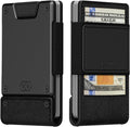 PROOF Wallet | Slim Minimalist Wallets for Men | Leather & Metal | RFID Wallet | Front/Back Pocket | Gift Box | Veteran Owned