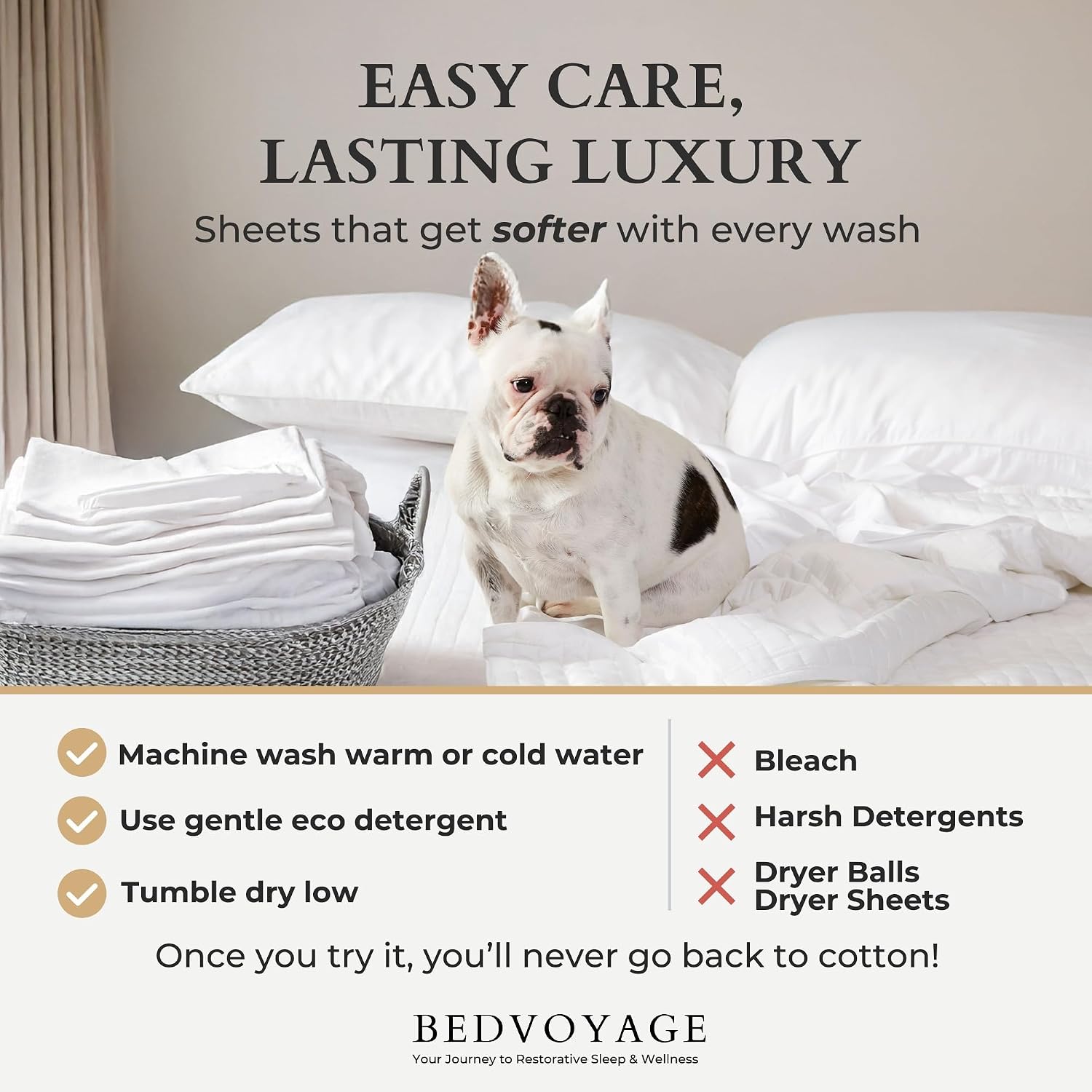BedVoyage Luxury Queen Coverlet, 100% Viscose Derived from Bamboo, Reversible Cooling Quilt, Lightweight Bedspreads & Breathable Blanket, 96x98 Ultra Silky Soft & Temperature Regulating, Queen - Stone