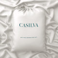CASILVA Eucalyptus Sheets - Infused with Silver for Anti-Odor, Softer Than Silk Fibers, More Cooling Than Cotton - Perfect for Hot Sleepers & Sensitive Skin - 100% Tencel Lyocell - Queen Sheet Set