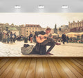 Avikalp Exclusive Awi4731 Streets Music Instrument Song Full HD Wallpapers (6 x 5 ft)