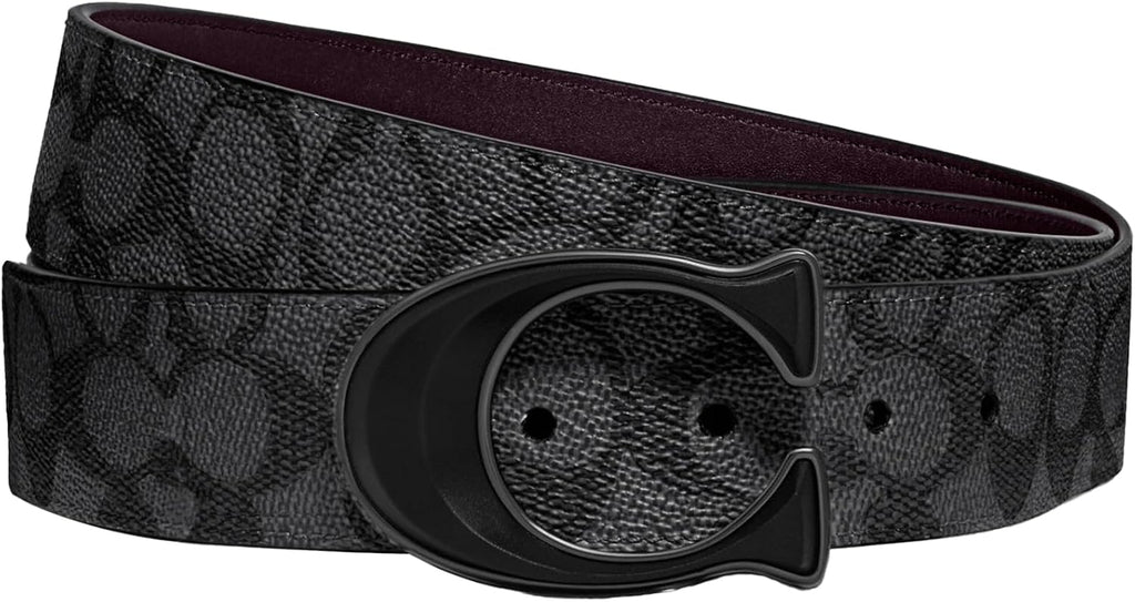 Coach Women's 38 Mm Cts Reversible Resin Inlay C Buckle Signature Belt