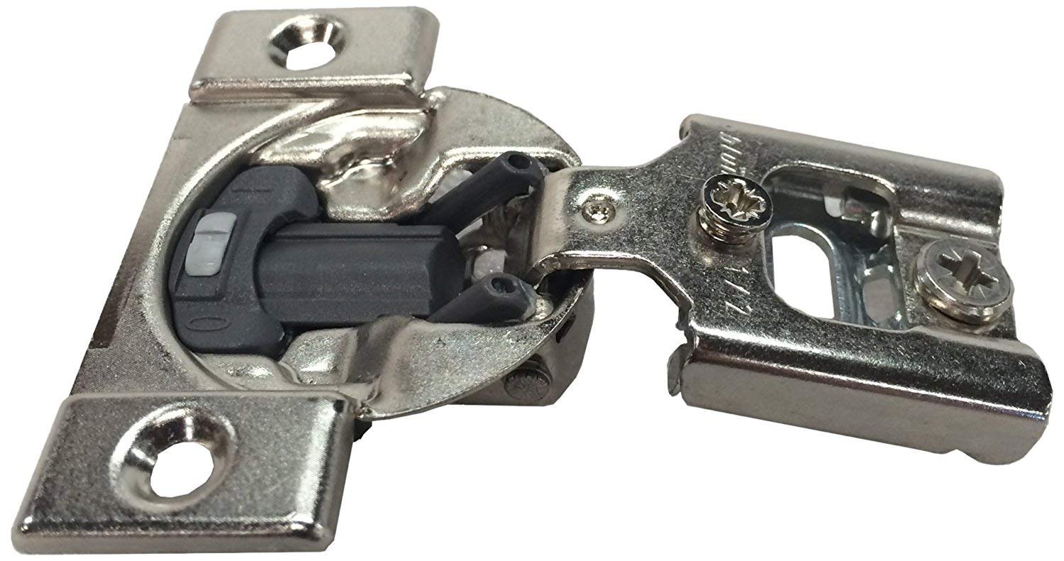 Blum 38N355BE08x50 Compact Soft-Close 1/2'' Overlay Blumotion Hinge, Nickel Finish (Pack of 50)